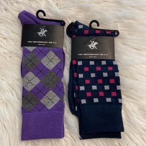 Polo Man Socks two pair brand new